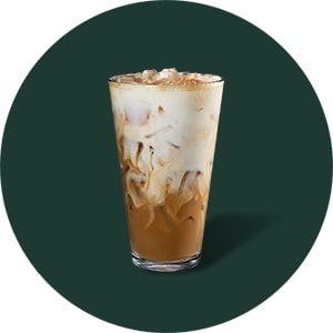 Imagen referencial de Mocha Blanco Shaken Espresso Frío con Bebida de Avena