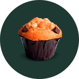 Imagen referencial de Muffin de Naranja & Chocochips