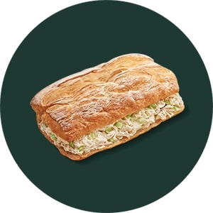 Imagen referencial de Sándwich Chicken Ciabatta