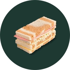 Imagen referencial de Sándwich Triple
